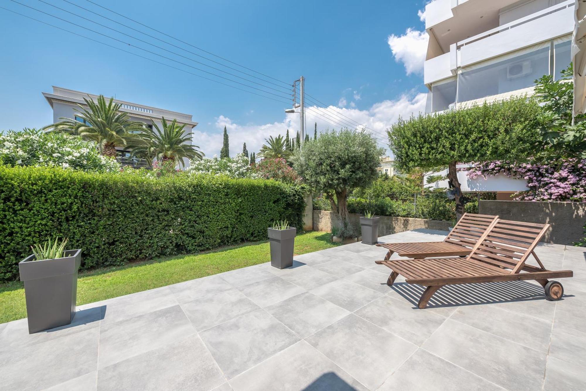 Garden Villa Glyfada Athen Exterior foto